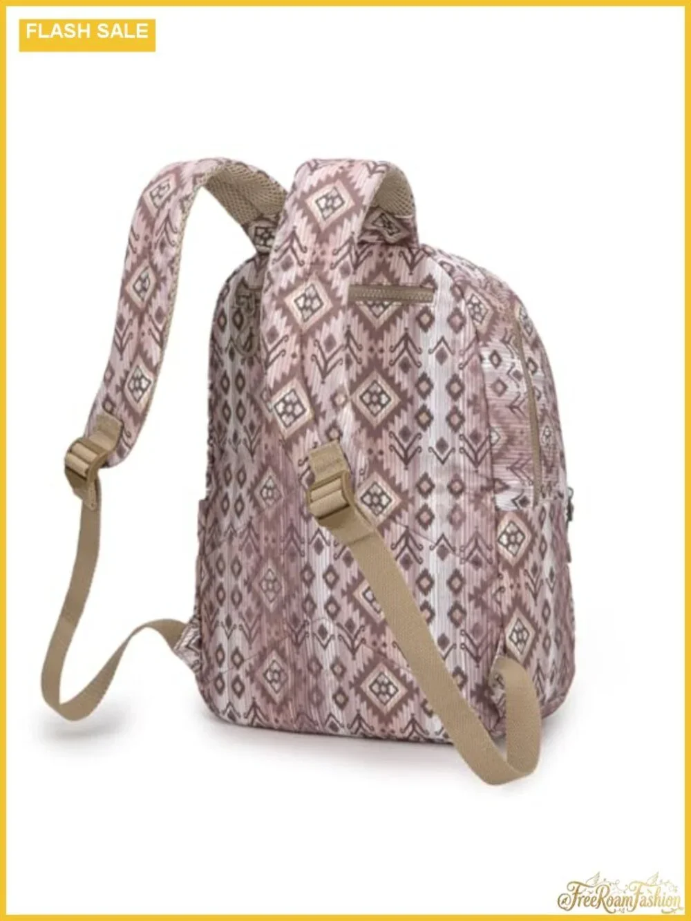 Western Aztec Backpack Purse for Women Waterproof Nylon Travel Daypack